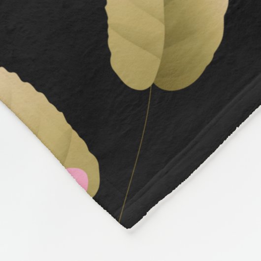 Couverture Polaire Bouquets de Roses 3 (Coin)