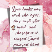 Couverture Polaire Bourgogne sur White Shakespeare Love ne semble pas