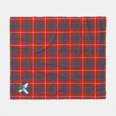 Couverture Polaire Bourse écossaise de Lurg Tartan Plaid (Devant (Horizontal))