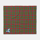 Couverture Polaire Bourse écossaise Monymusk Tartan Plaid (Devant (Horizontal))
