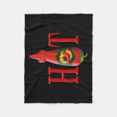 Couverture Polaire Bouteille de sauce chaude (Devant)