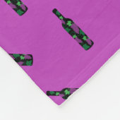 Couverture Polaire Bouteille de vin foncé (Coin)
