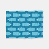 Couverture Polaire Bouteilles d'eau de Kawaii (Devant (Horizontal))