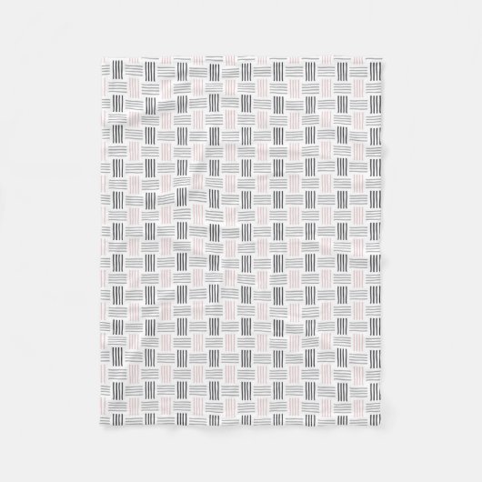 Couverture Polaire Bouton MindGrid (Devant)