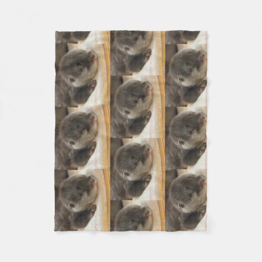 Couverture Polaire Boutons couchés (Devant)