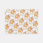 Couverture Polaire Bouts de corgi (Devant (Horizontal))