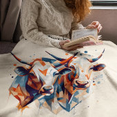 Couverture Polaire Bovins de ferme Scandi, sur mesure