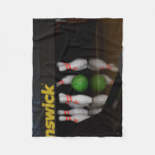 Couverture Polaire Bowling (Devant)