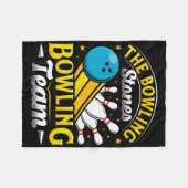 Couverture Polaire Bowling Bowling Stones Funny Bowlers Bowling L (Devant (Horizontal))