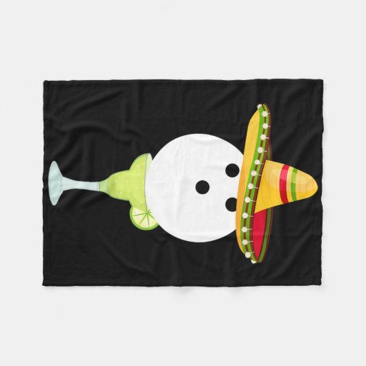Couverture Polaire Bowling Byll Avec Sombrero Et Margarita Sport Cin (Devant (Horizontal))