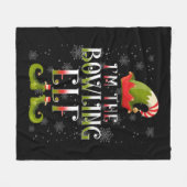 Couverture Polaire Bowling Elf Christmas (Devant (Horizontal))