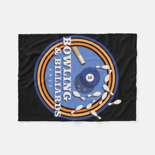 Couverture Polaire Bowling Et Billard - 2 Ll (Devant (Horizontal))