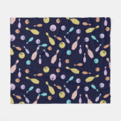 Couverture Polaire Bowling et modèle de boule (Devant (Horizontal))