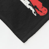 Couverture Polaire Boxe Amérique Drapeau Boxe Arts Martiaux Boxe Gra (Coin)