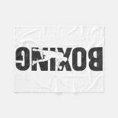 Couverture Polaire Boxe Boxe Vintage 6 (Devant (Horizontal))