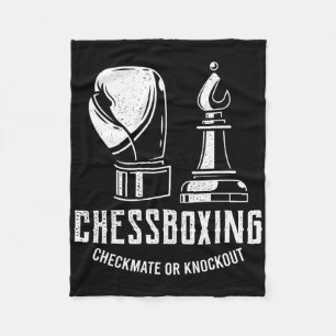 Couverture Polaire Boxe d'échecs I Boxer du joueur d'échecs