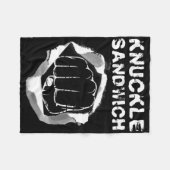 Couverture Polaire Boxe Pointe Poignée Knuckle Boxer (Devant (Horizontal))