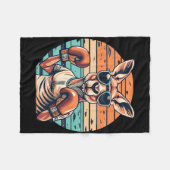 Couverture Polaire Boxe Roger Australian Kangaroo Boxer Kang (Devant (Horizontal))