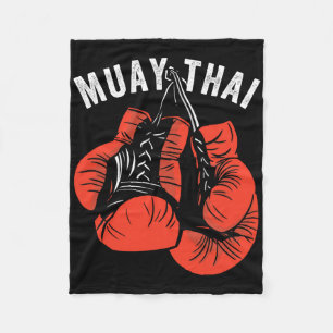 Couverture Polaire Boxe thaïlandaise, Gants de Muay Thai, Muay Thai