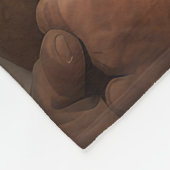 Couverture Polaire Boxer avec Noël Festif du Père Noël (Coin)