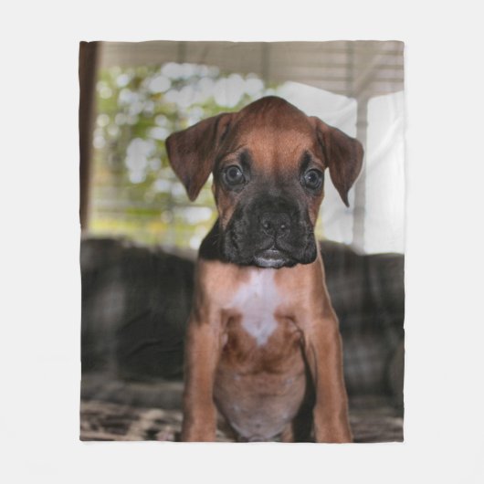 Couverture Polaire Boxer Baby (Devant)