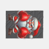 Couverture Polaire Boxer Joyeux Noël Xm (Devant (Horizontal))