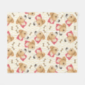 Couverture Polaire Boxer Louise Mix Blanche polaire (Devant (Horizontal))