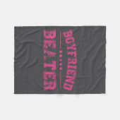 Couverture Polaire Boyfriend Beater Funny Design 507eaff4f4b81bf657ea (Devant (Horizontal))