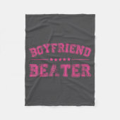Couverture Polaire Boyfriend Beater Funny Design 507eaff4f4b81bf657ea (Devant)