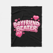 Couverture Polaire Boyfriend Beater Funny Tee  (Devant)