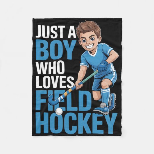 Couverture Polaire Boys Field Hockey  (Devant)