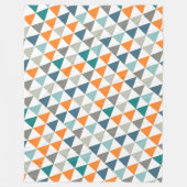 Couverture Polaire Boys Room Moderne Abstrait Triangle Motif (Devant)