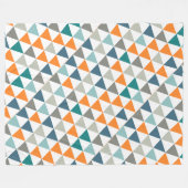 Couverture Polaire Boys Room Moderne Abstrait Triangle Motif (Devant (Horizontal))