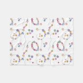 Couverture Polaire Bracelet d'amitié fille Motif de bijoux (Devant (Horizontal))