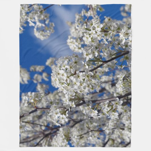 Couverture Polaire Bradford Pear Blooms (Devant)
