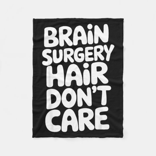 Couverture Polaire Brain Surgery Recovery Art For Men Women St Brain (Devant)