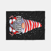 Couverture Polaire Brainy Gnome Christmas Pajamas Matching Family Gro (Devant (Horizontal))