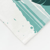 Couverture Polaire Branche avec Feuilles d'or Ginko Biloba (Coin)