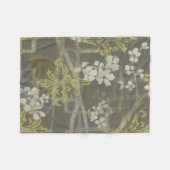 Couverture Polaire Branche de fleurs à motifs I (Devant (Horizontal))
