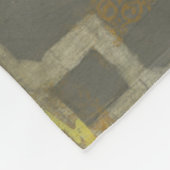 Couverture Polaire Branche de fleurs à motifs I (Coin)