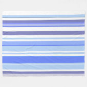 Couverture Polaire Branché Moderne Boho Chic Stripes (Devant (Horizontal))