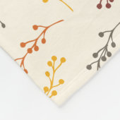 Couverture Polaire Branches d'automne (Coin)