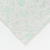 Couverture Polaire Branches de l'arbre d'automne avec feuilles de aut (Coin)