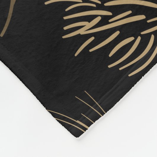 Couverture Polaire Branches et pin 2 (Coin)