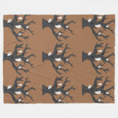 Couverture Polaire Branches Ghosts (Devant (Horizontal))