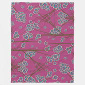 Couverture Polaire Branches particulières Boysenberry Fleece Blanket (Devant)