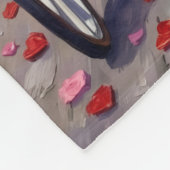 Couverture Polaire Braque allemand à poil court Saint-Valentin (Coin)