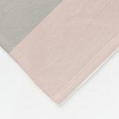 Couverture Polaire Brayures beiges (Coin)