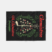 Couverture Polaire Breaking Bad Oh Chemistree Funny Christmas Science (Devant (Horizontal))
