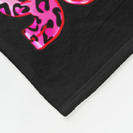 Couverture Polaire Breast Cancer Awareness Survivor Black Women Melan (Coin)